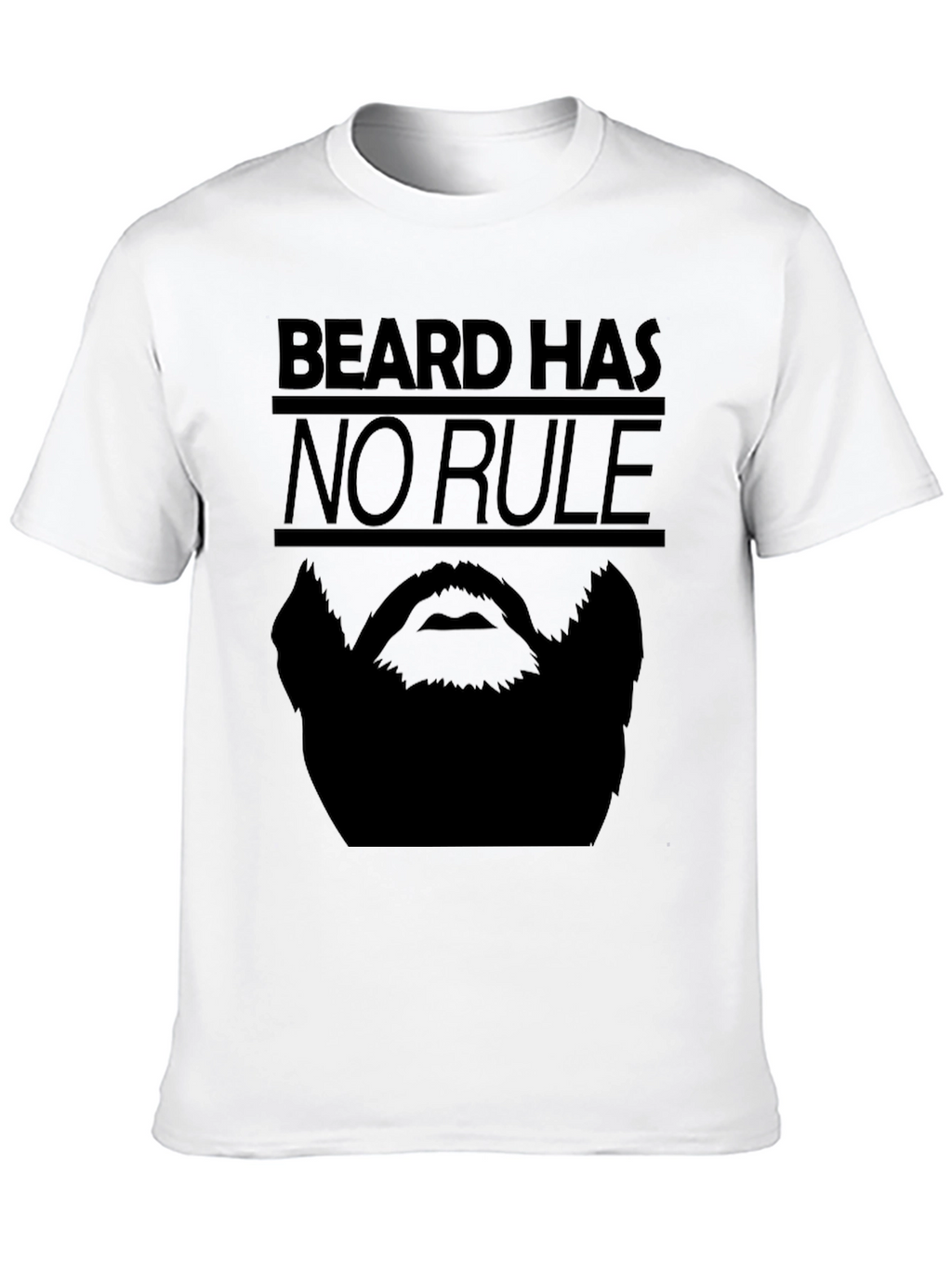 Beard Has No Rule Graphic Tee