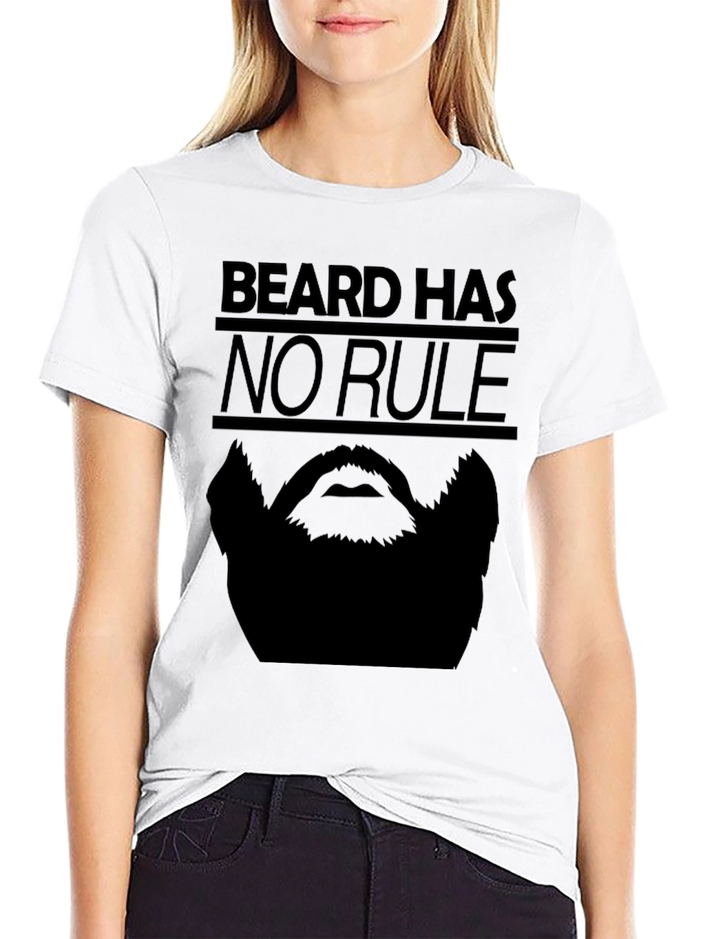 Beard Has No Rule Graphic Tee