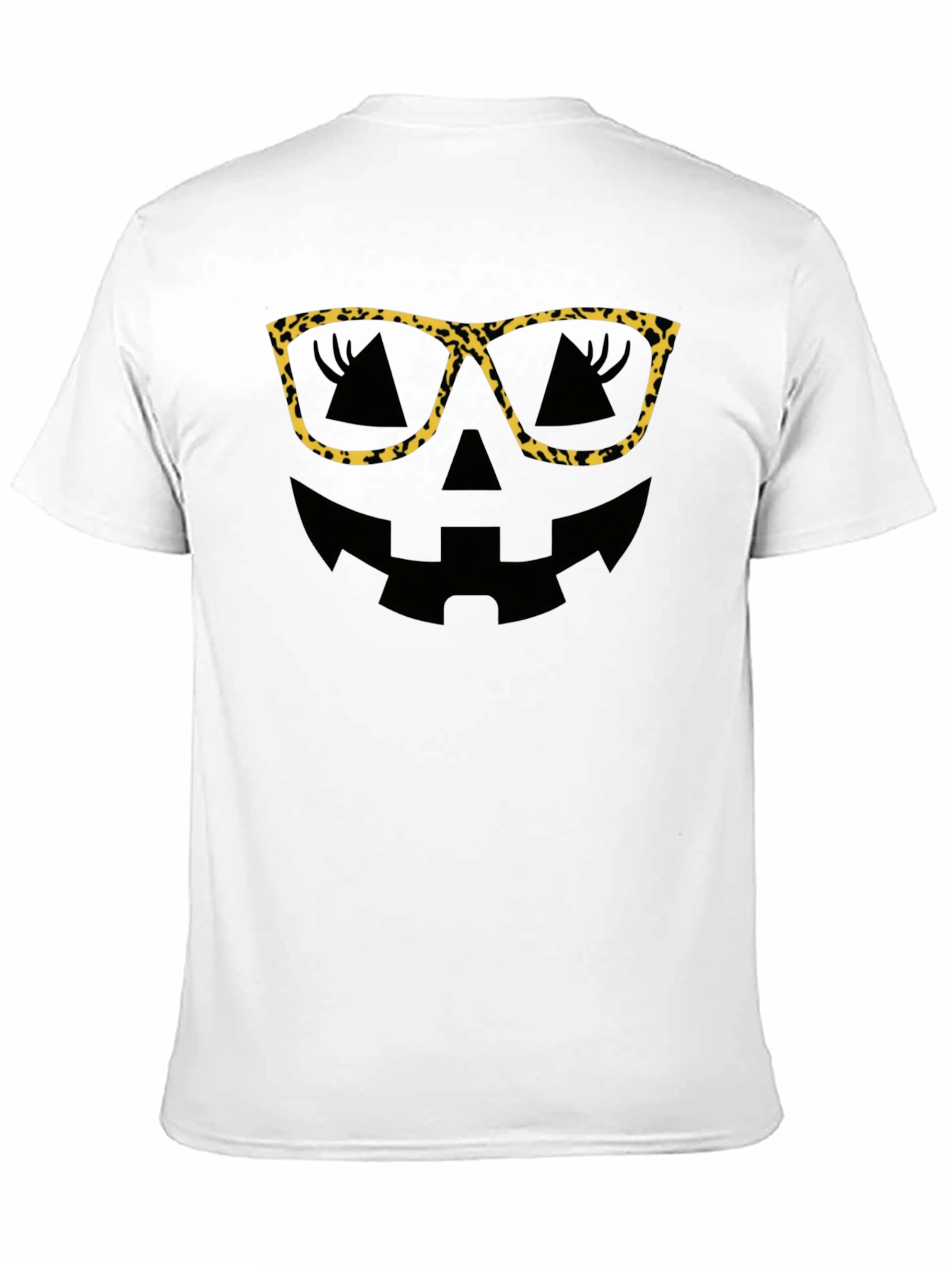 Leopard Print Glasses Halloween T-Shirt