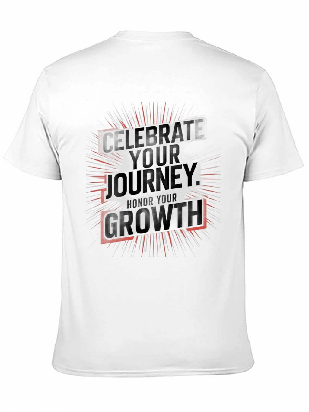 Celebrate Journey Growth T-Shirt - Motivational Graphic Tee