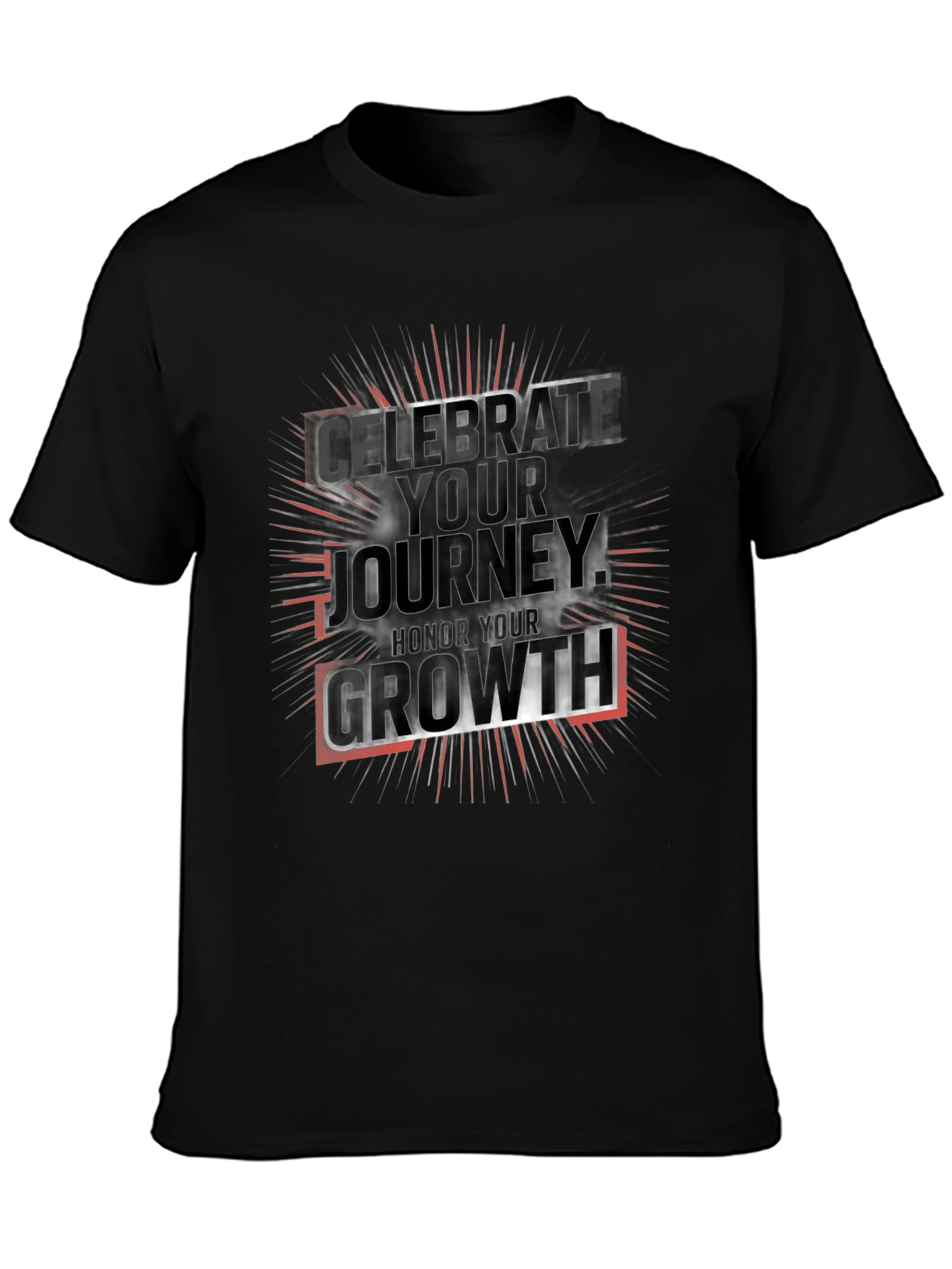 Celebrate Journey Growth T-Shirt - Motivational Graphic Tee