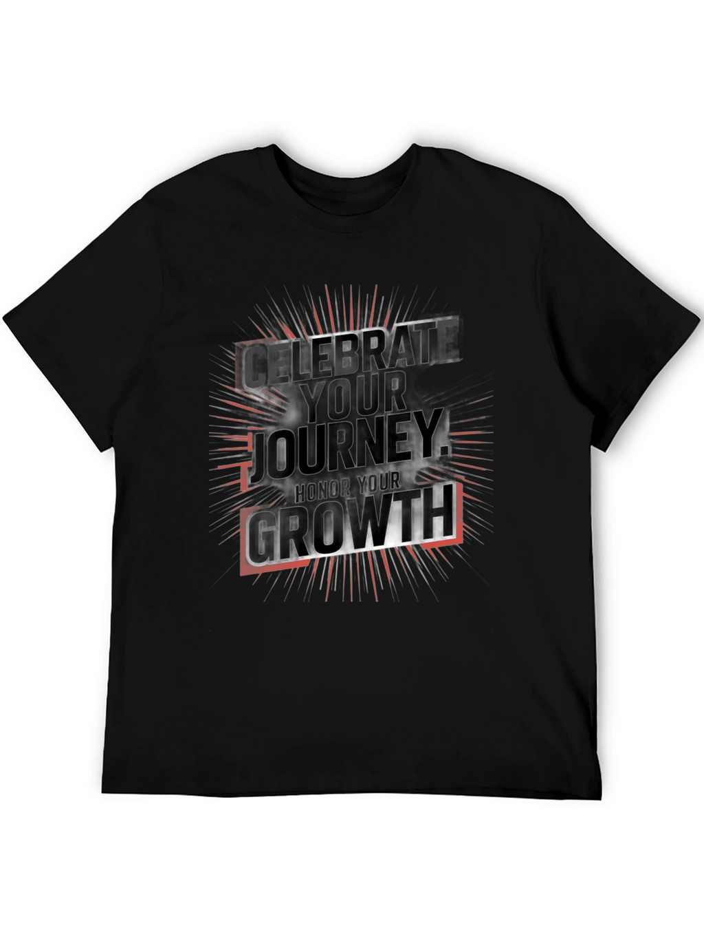 Celebrate Journey Growth T-Shirt - Motivational Graphic Tee
