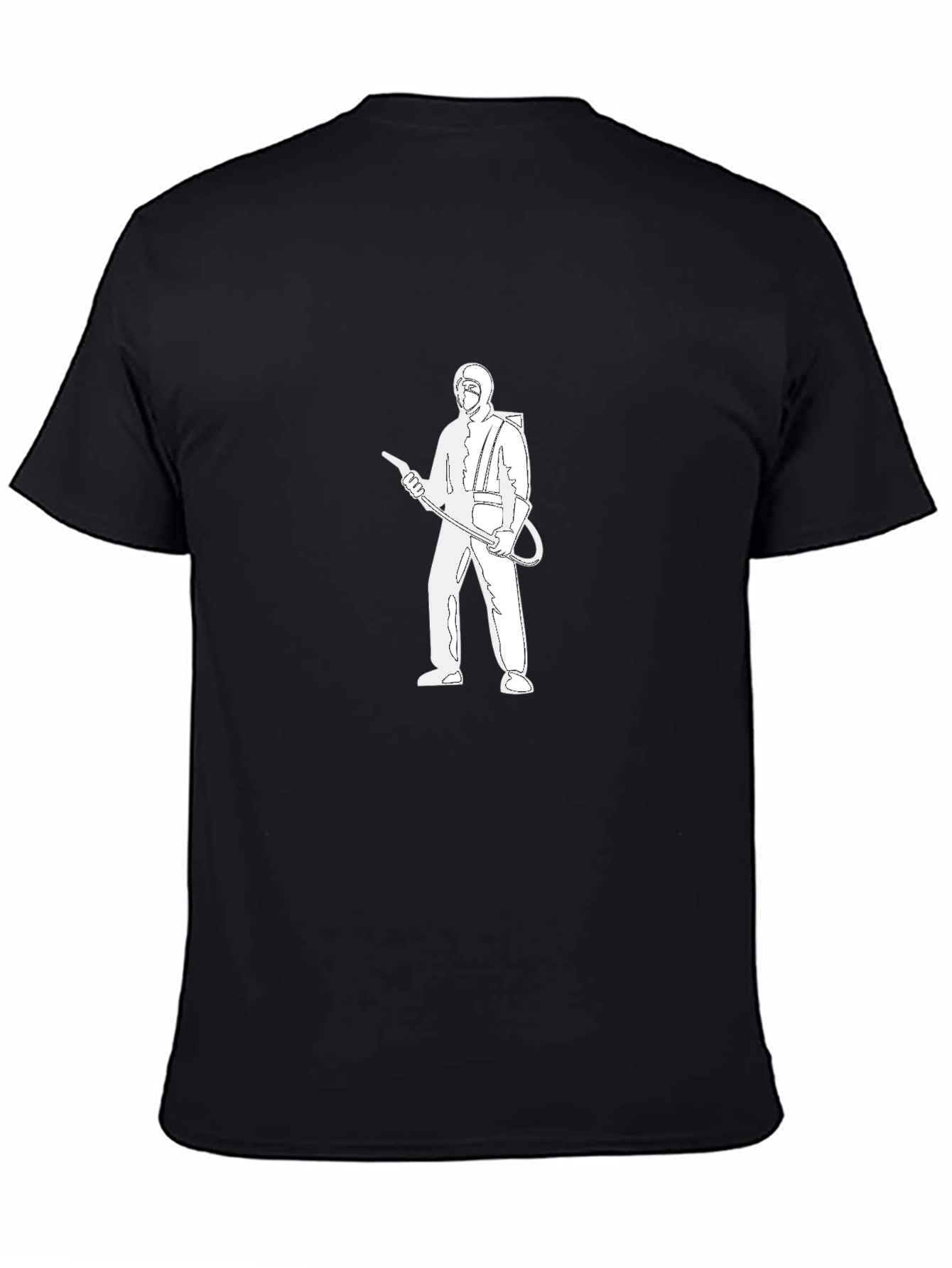 Hazmat Graphic Tee - Black Cotton Comfort