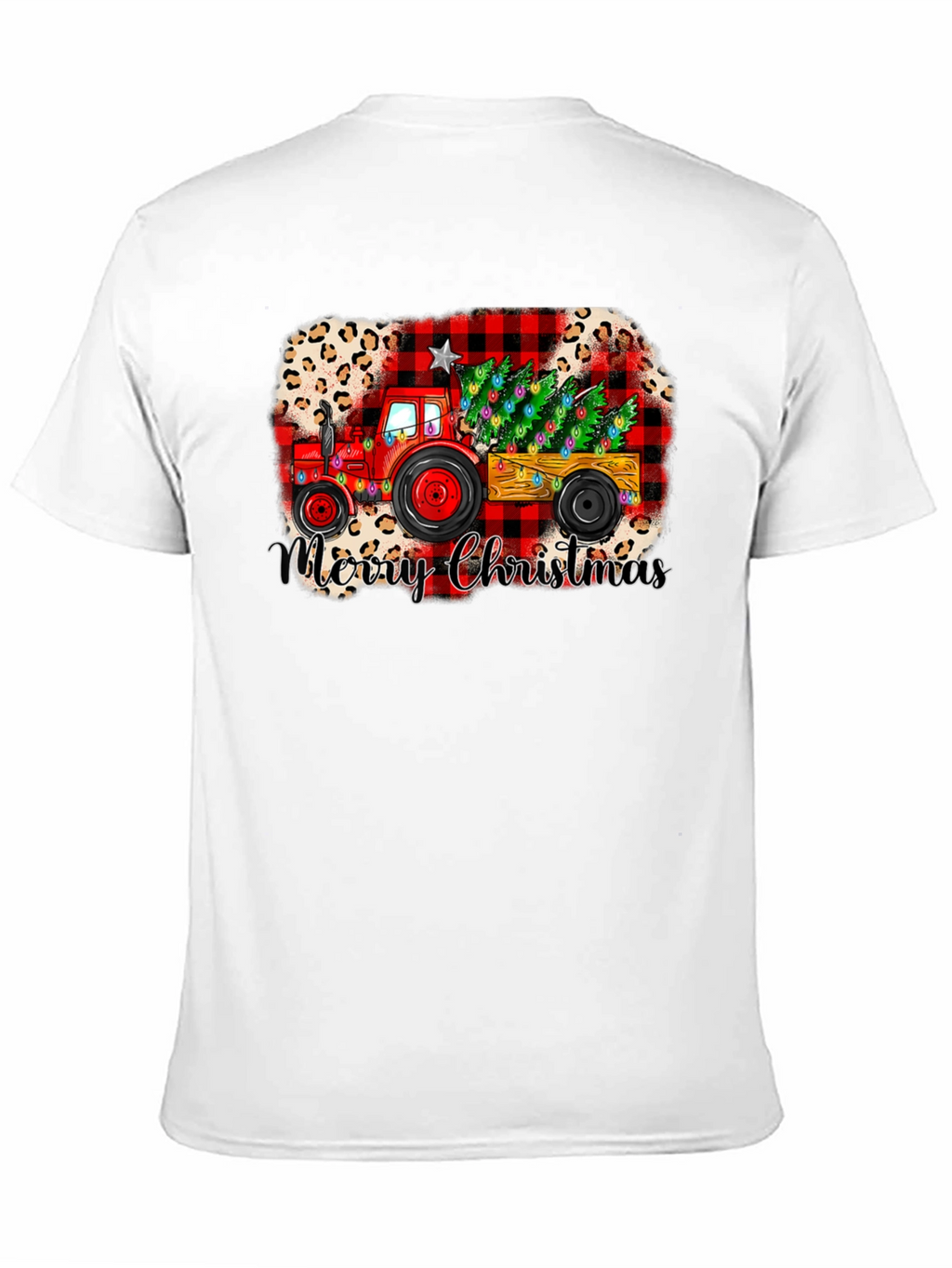 Merry Christmas Tractor Tee