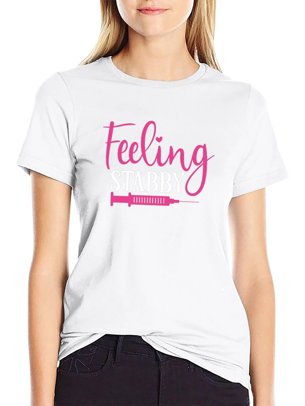 Feeling Stabby T-Shirt Funny Nurse Tee