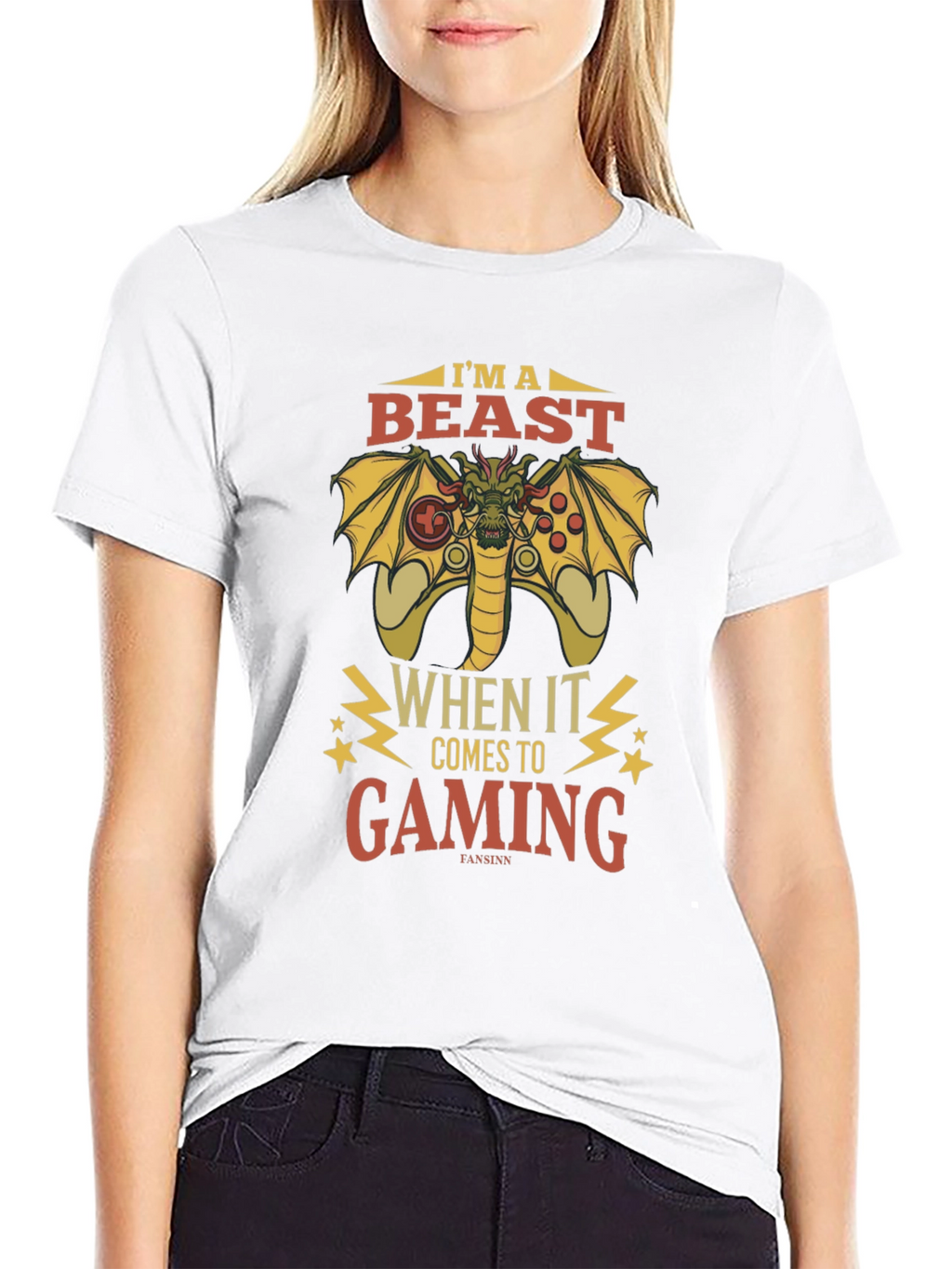 Im A Beast When It Comes to Gaming T-Shirt