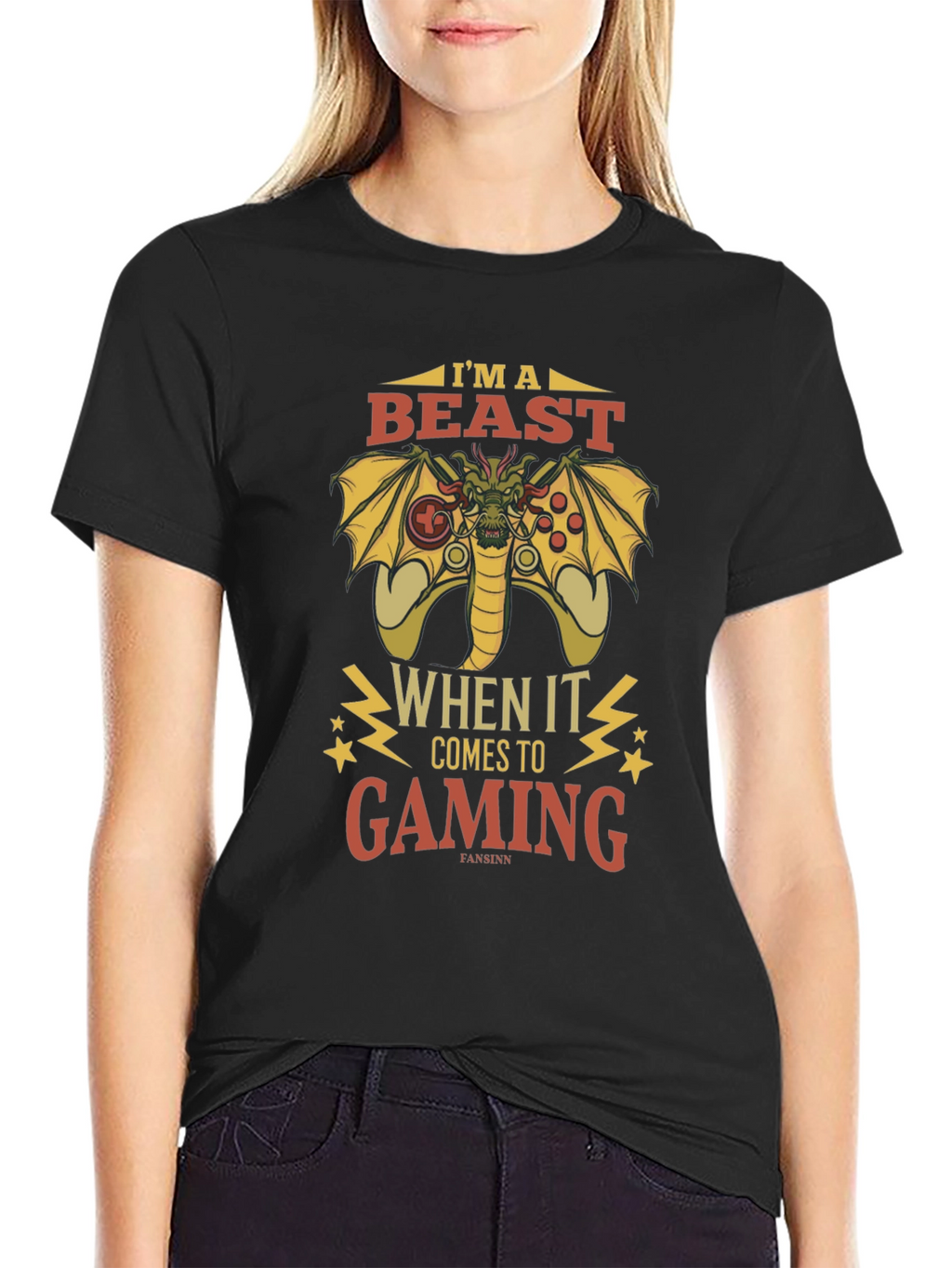 Im A Beast When It Comes to Gaming T-Shirt