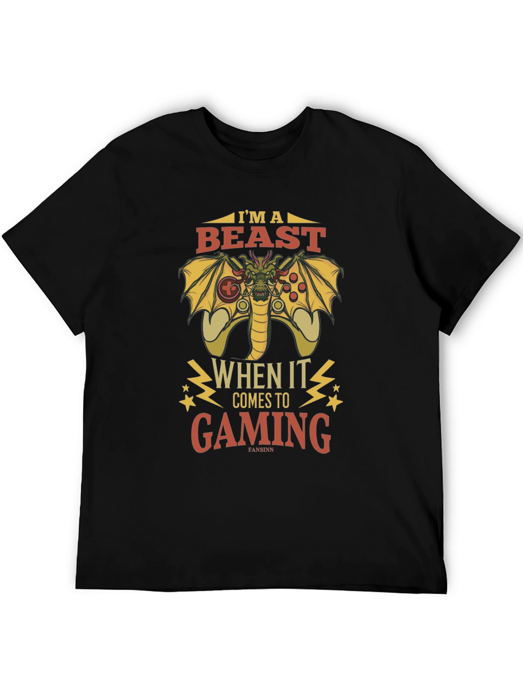 Im A Beast When It Comes to Gaming T-Shirt