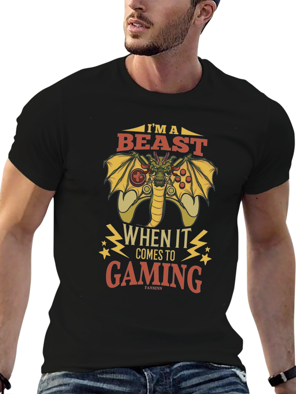 Im A Beast When It Comes to Gaming T-Shirt