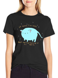 Just Awake Cat T-Shirt - Funny Lazy Cat Tee