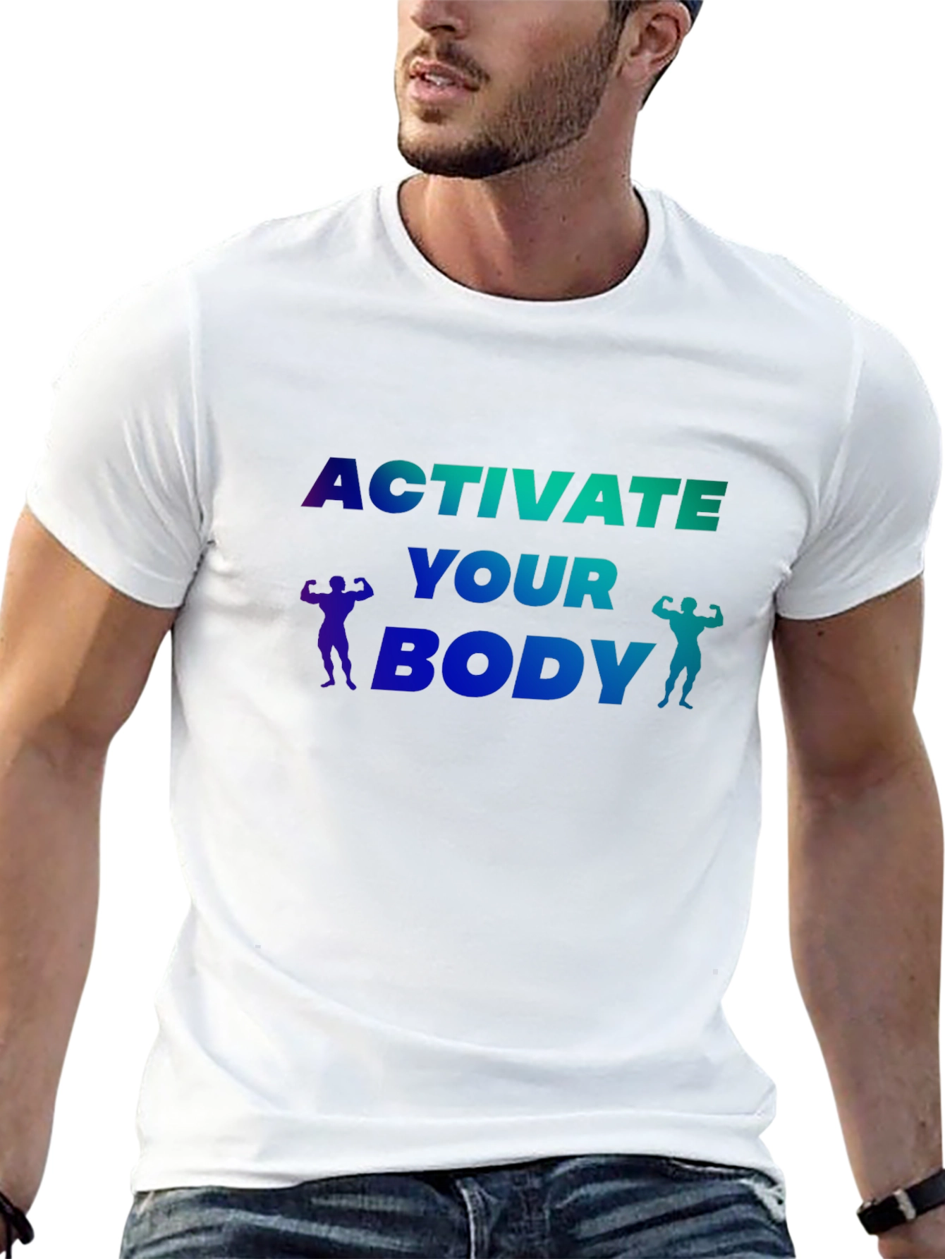 Activate Your Body Graphic Tee - Workout Shirt