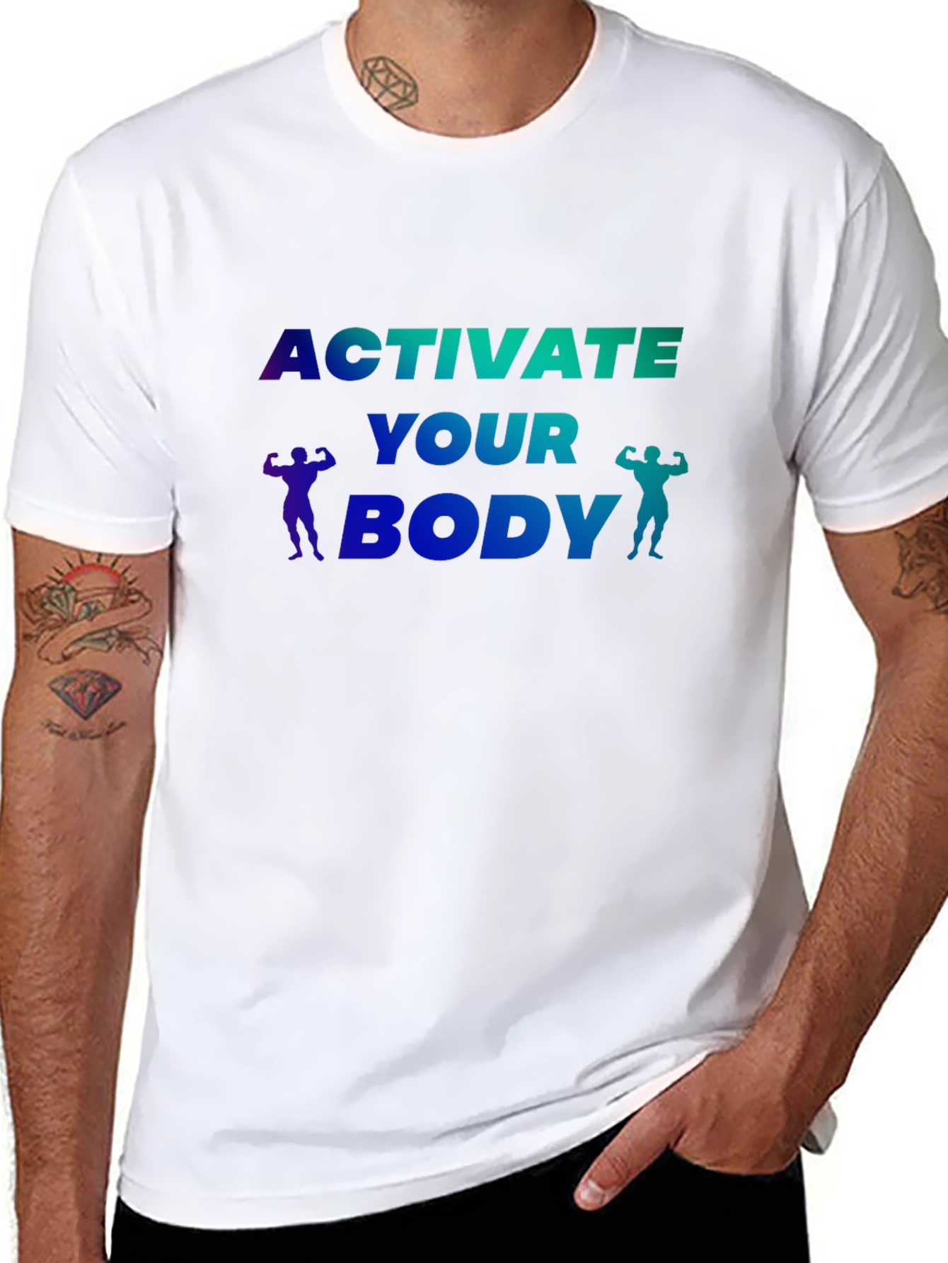 Activate Your Body Graphic Tee - Workout Shirt