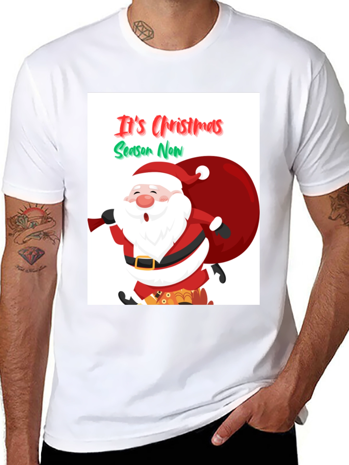 Its Christmas Season Now Santa T-Shirt