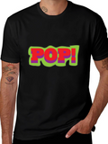 Pop Art Graphic Tee - Bold Statement T-Shirt