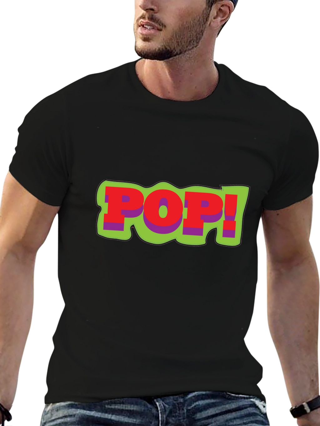 Pop Art Graphic Tee - Bold Statement T-Shirt