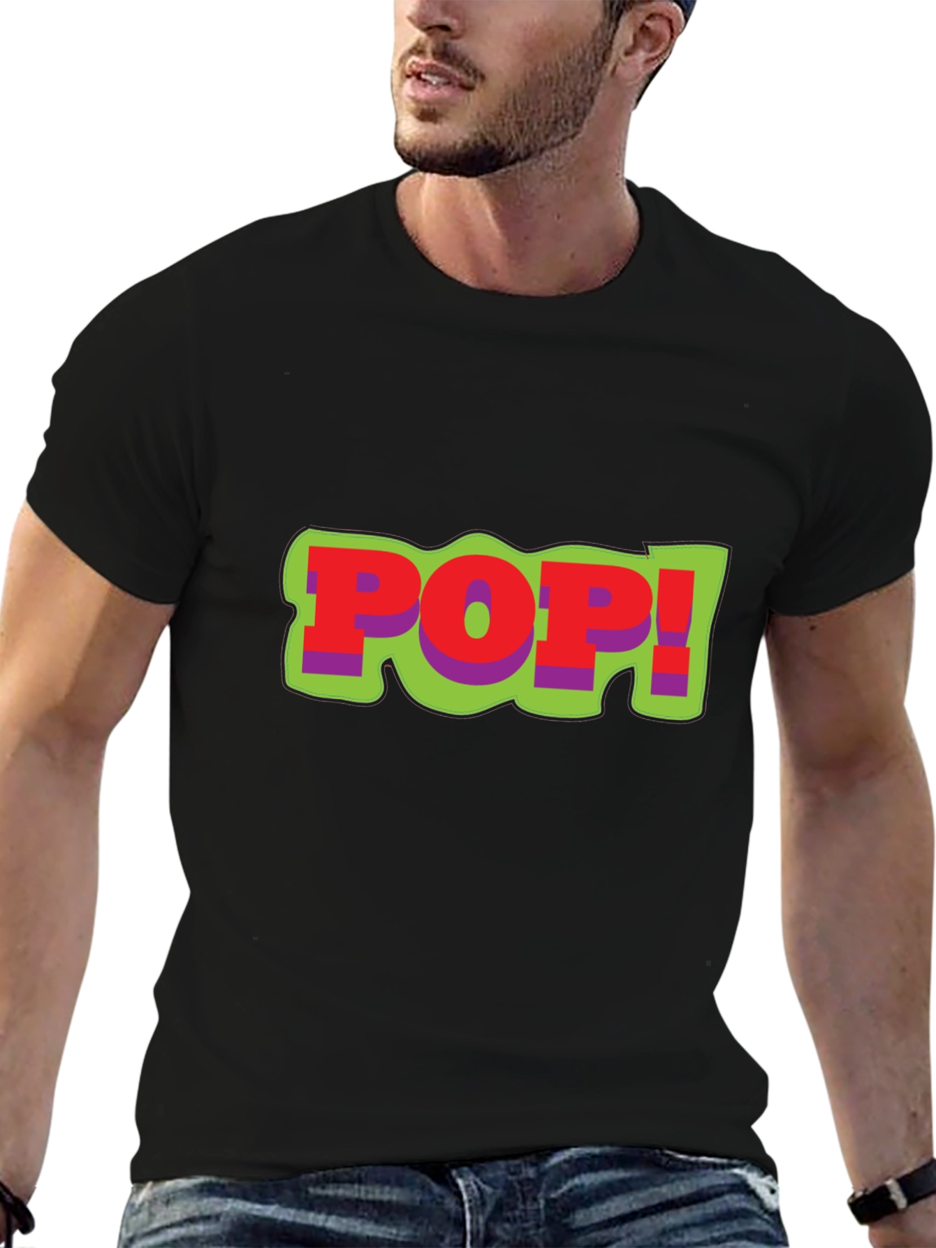 Pop Art Graphic Tee - Bold Statement T-Shirt