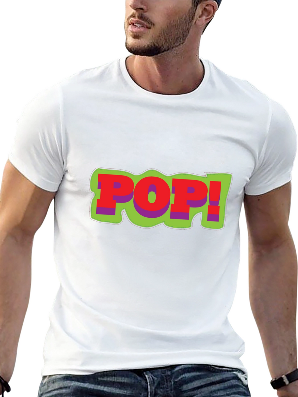 Pop Art Graphic Tee - Bold Statement T-Shirt