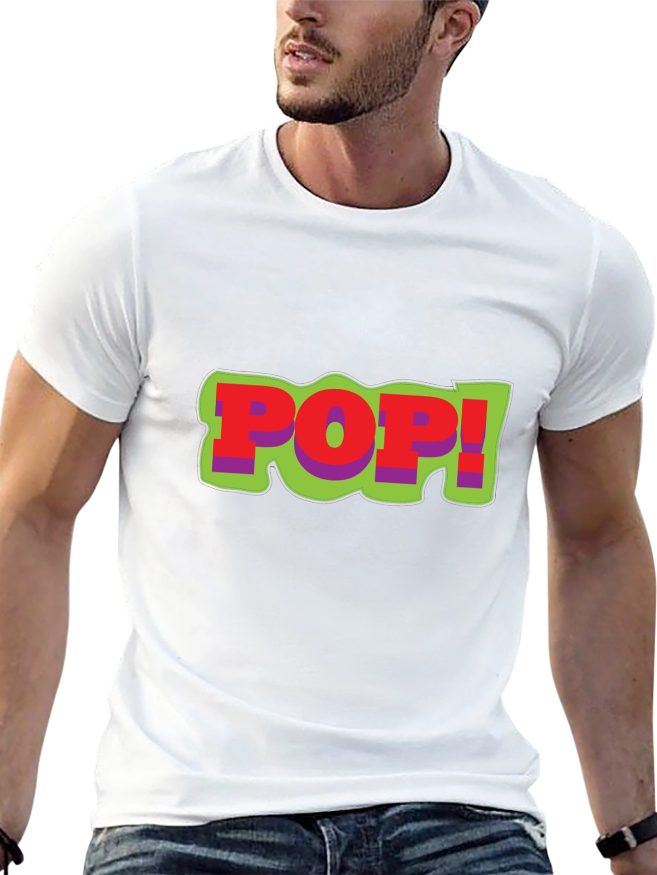 Pop Art Graphic Tee - Bold Statement T-Shirt