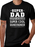 Super Dad Sound Engineer T-Shirt