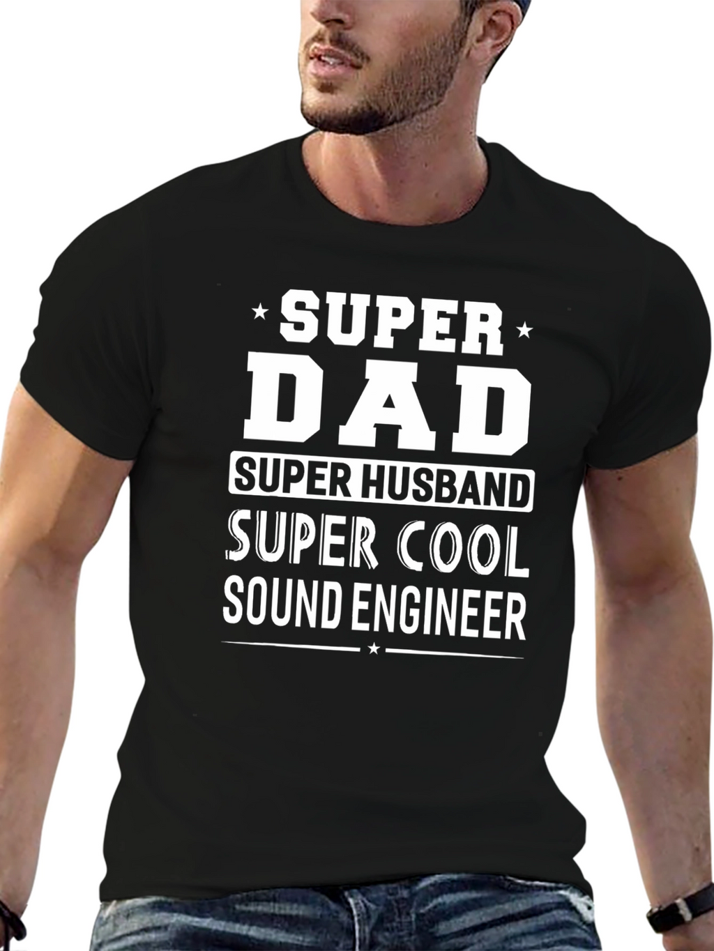 Super Dad Sound Engineer T-Shirt