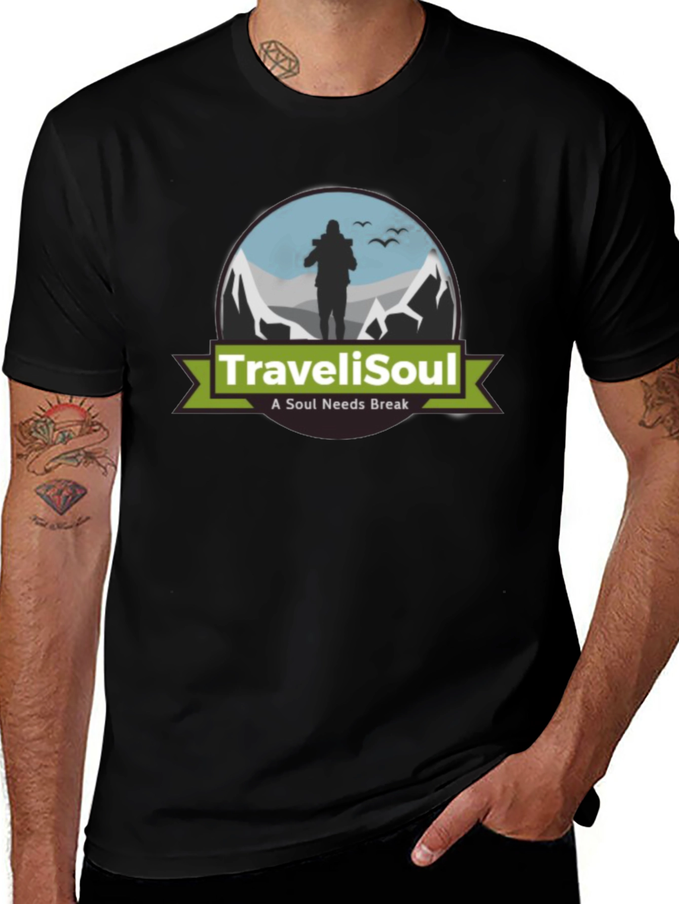 TraveliSoul Graphic Tee - Adventure Seeker
