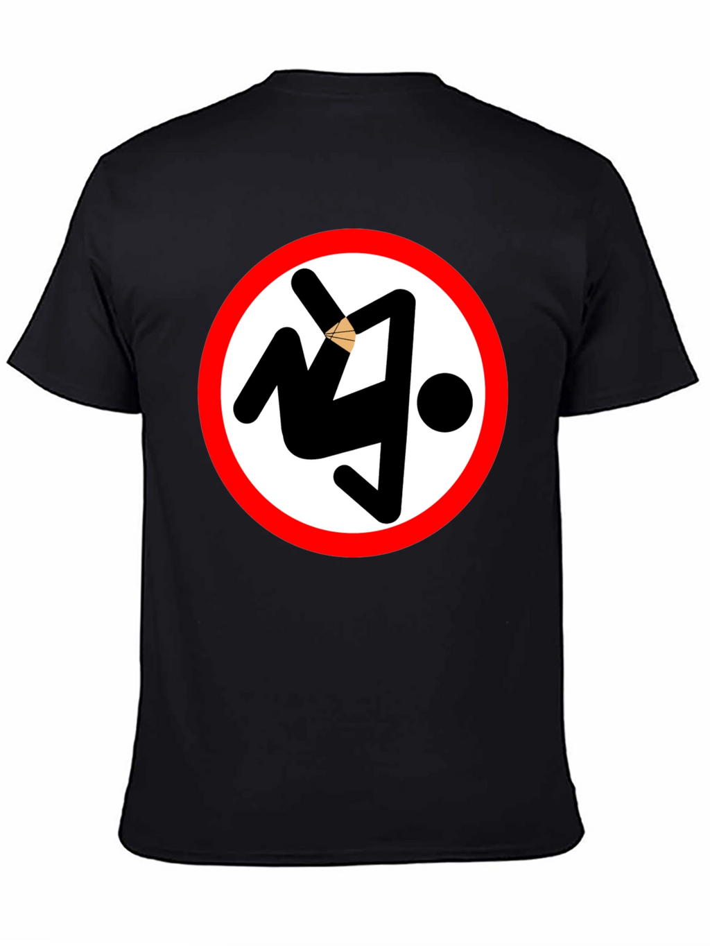 Anti-Woke T-Shirt: Gravity Defiance Symbol