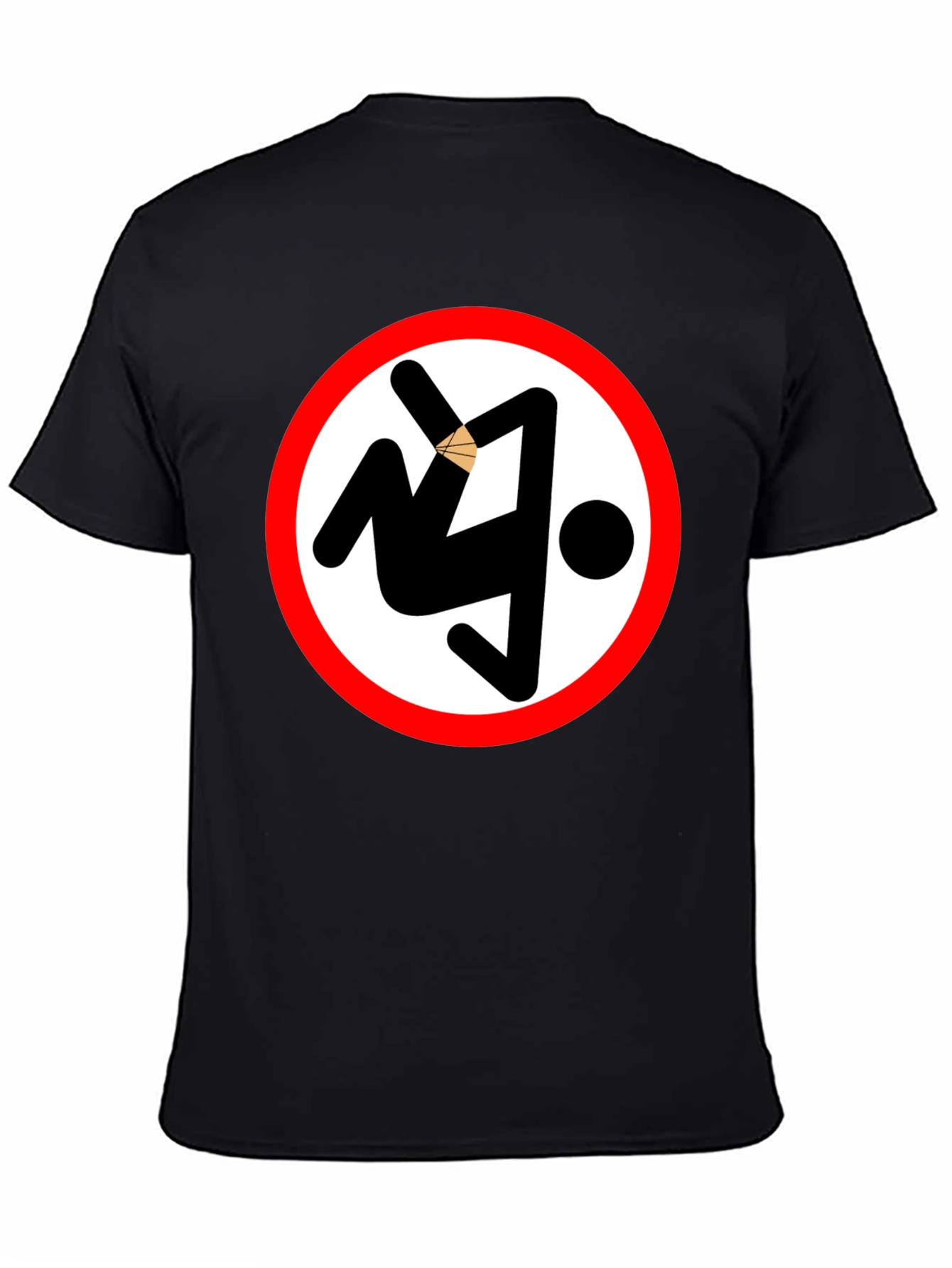 Anti-Woke T-Shirt: Gravity Defiance Symbol