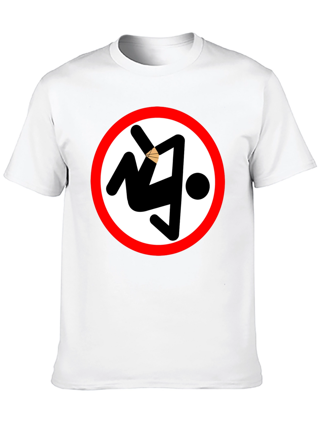 Anti-Woke T-Shirt: Gravity Defiance Symbol