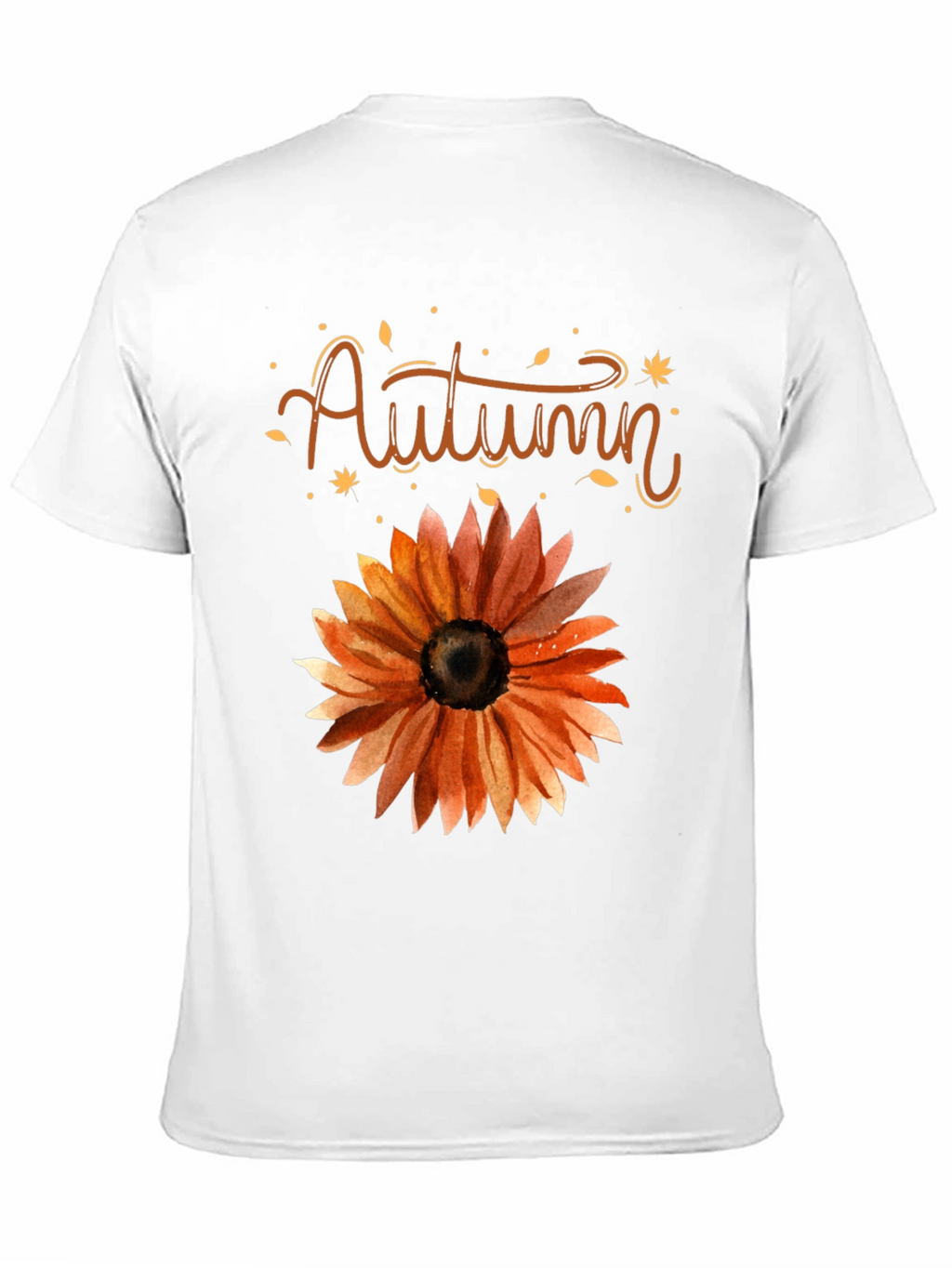 Autumn Sunflower Graphic Tee - Fall Fashion