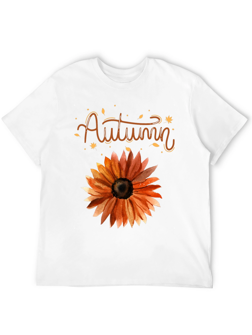 Autumn Sunflower Graphic Tee - Fall Fashion