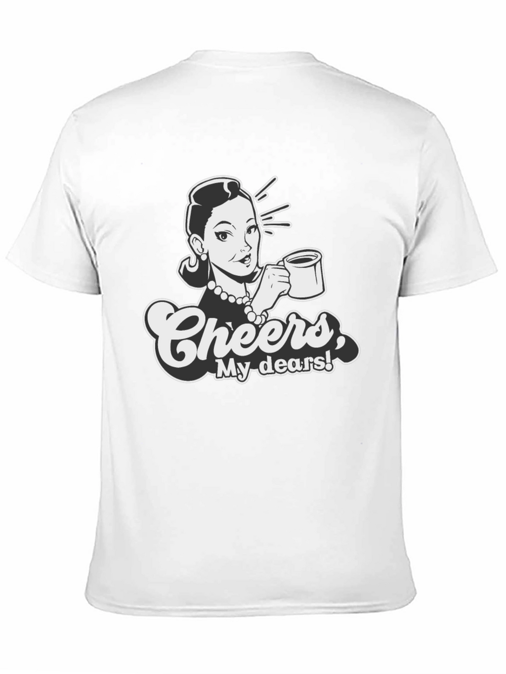 Retro Cheers Graphic Tee - Sassy Style