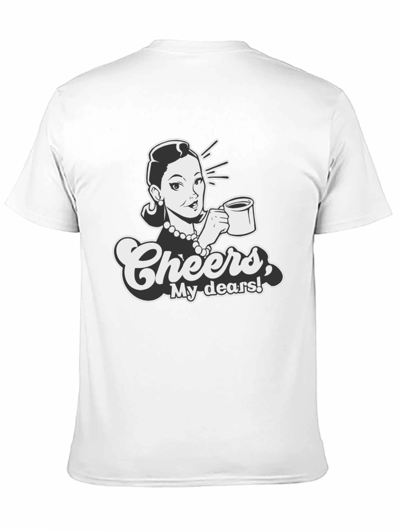 Retro Cheers Graphic Tee - Sassy Style