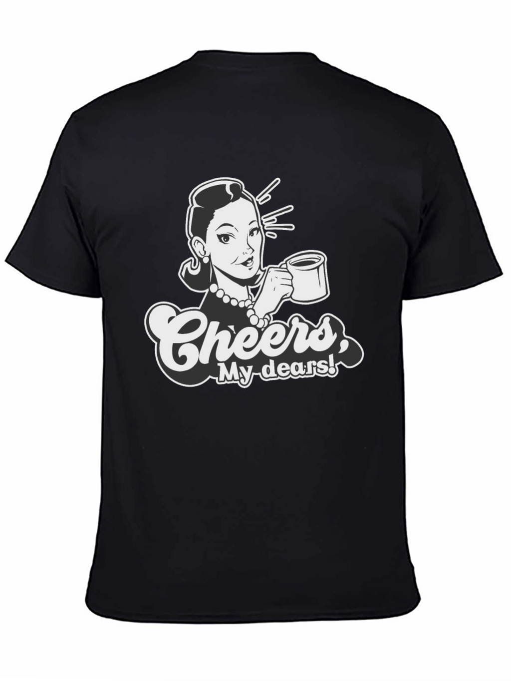 Retro Cheers Graphic Tee - Sassy Style