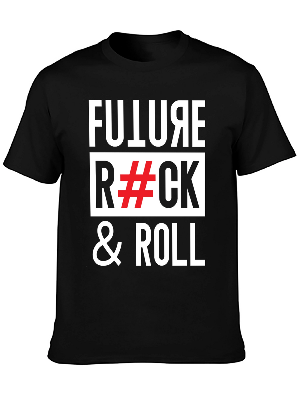 Future Rock & Roll Graphic Tee - Black