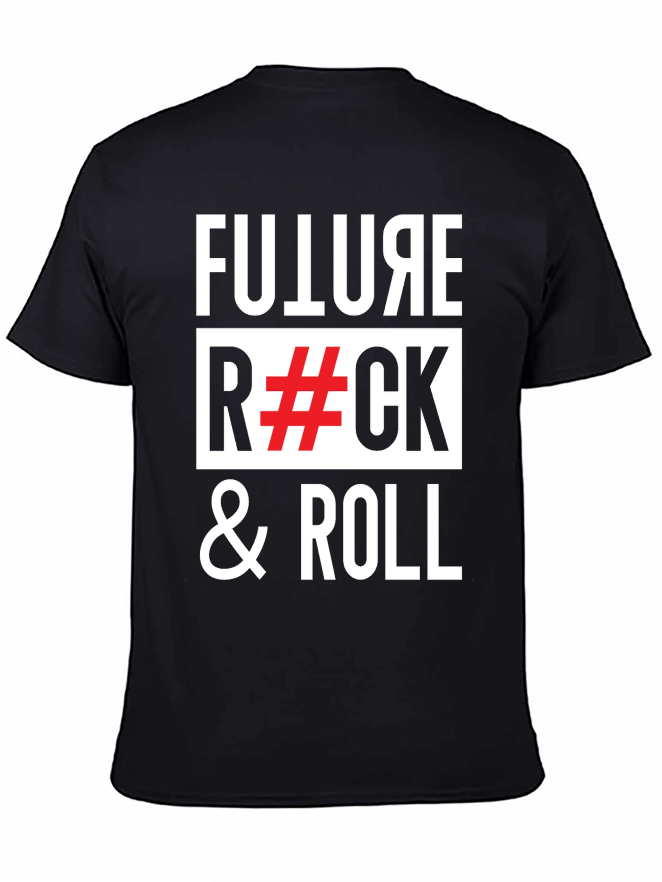 Future Rock & Roll Graphic Tee - Black
