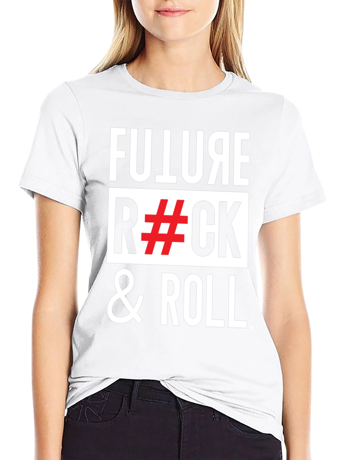 Future Rock & Roll Graphic Tee - Black