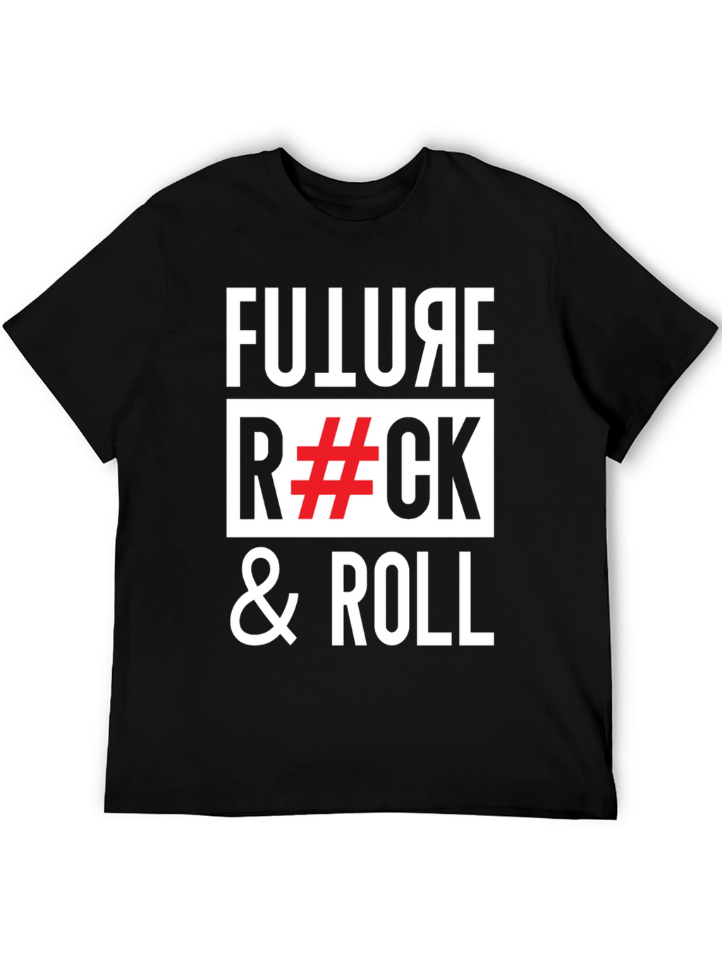 Future Rock & Roll Graphic Tee - Black
