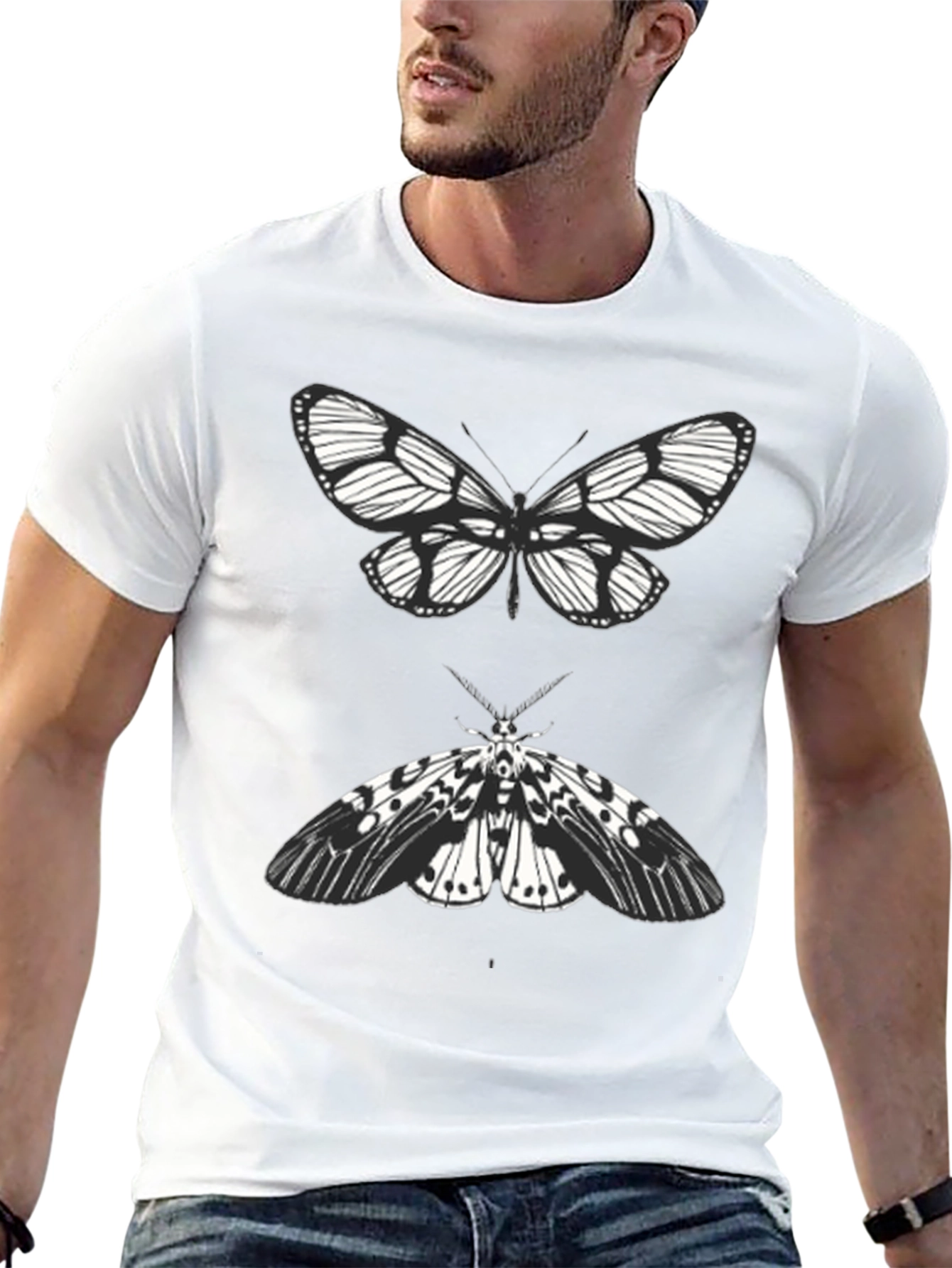 Butterfly & Moth Graphic Tee