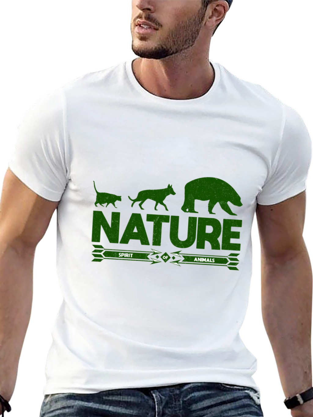 Nature Spirit Animals Graphic T-Shirt - Unisex