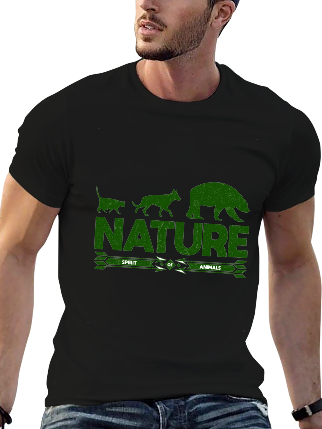 Nature Spirit Animals Graphic T-Shirt - Unisex