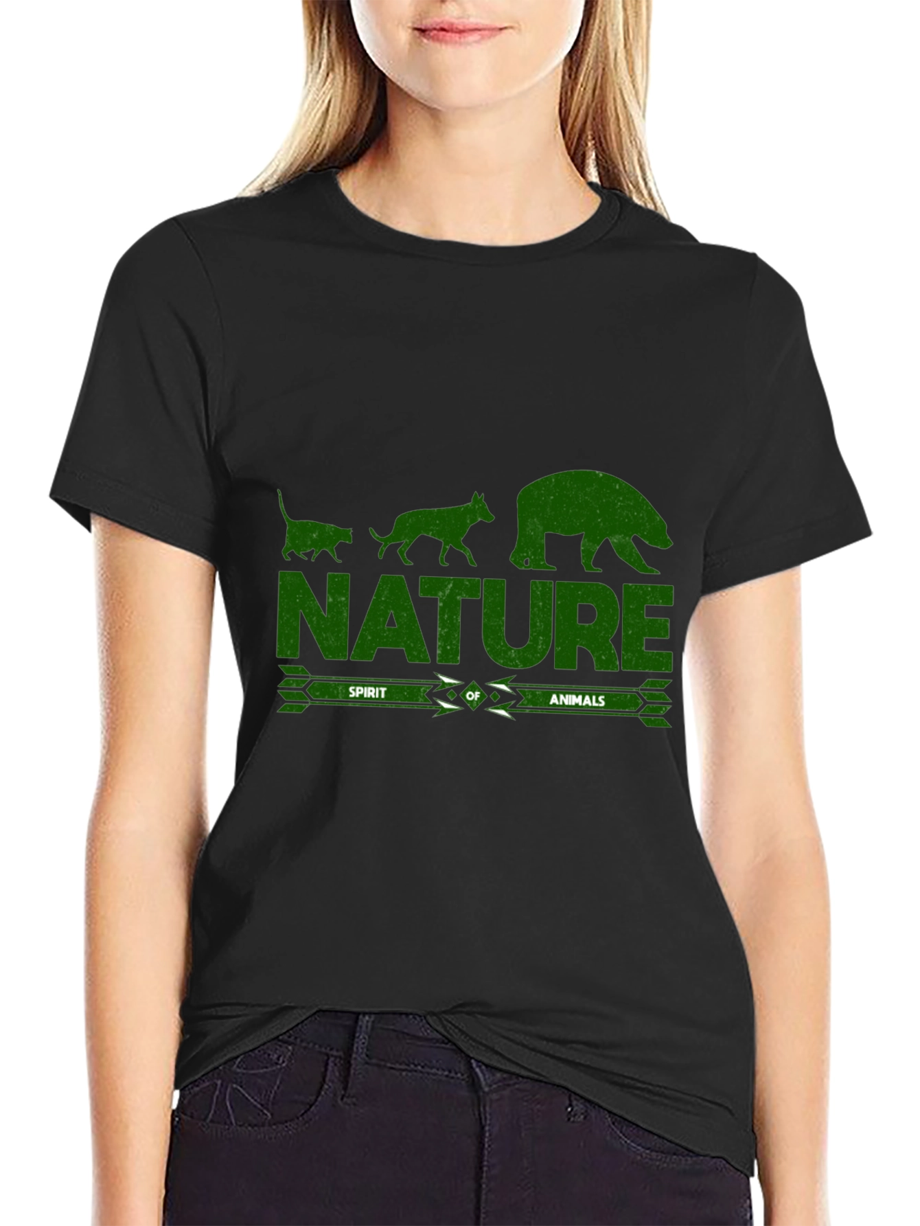 Nature Spirit Animals Graphic T-Shirt - Unisex