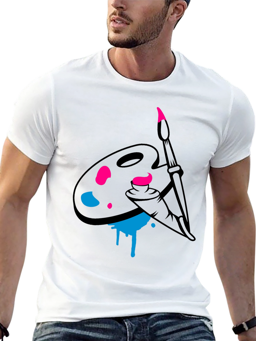 Artist Palette Graphic Tee