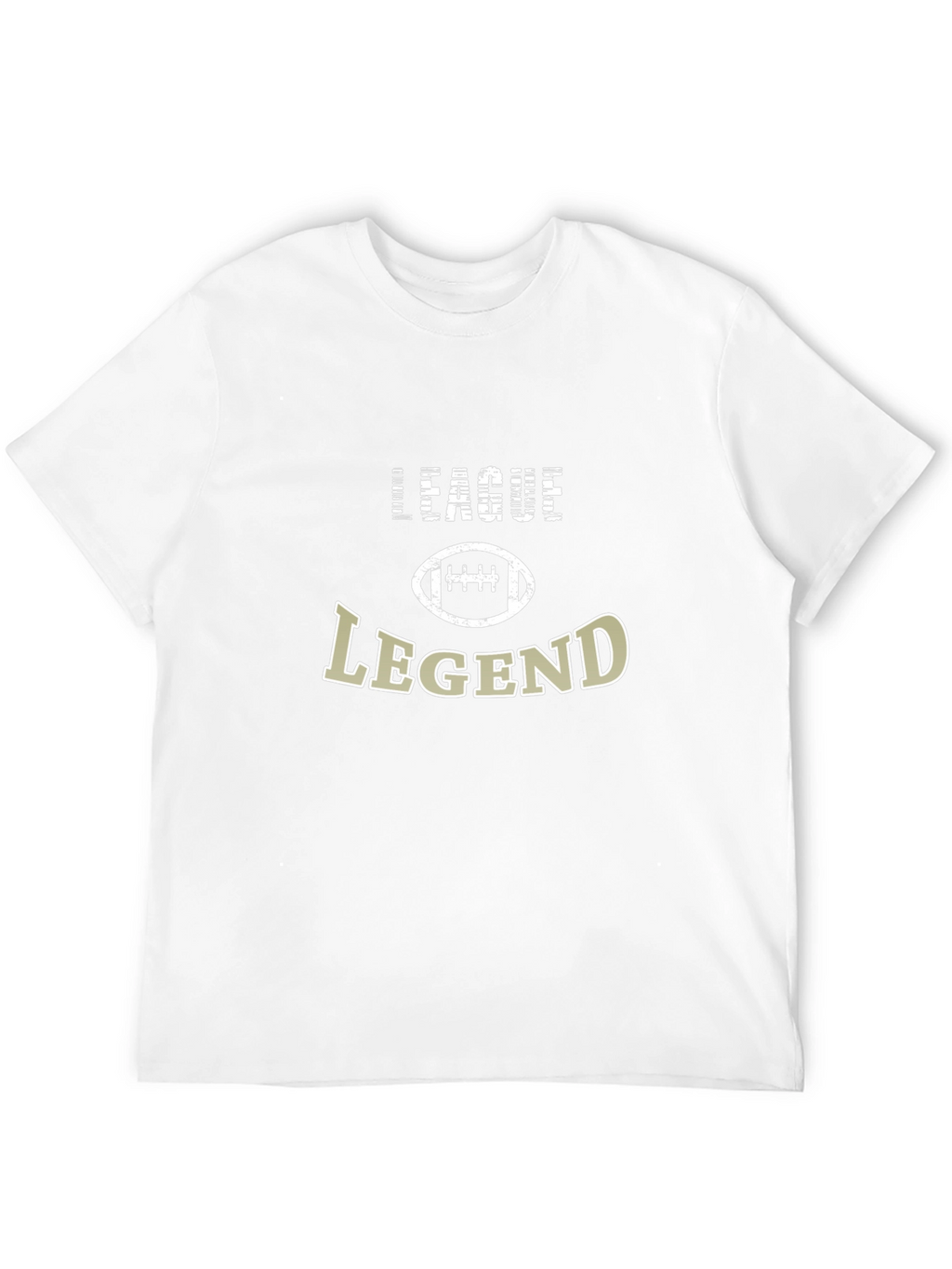 League Legend Football Graphic Tee - Black
