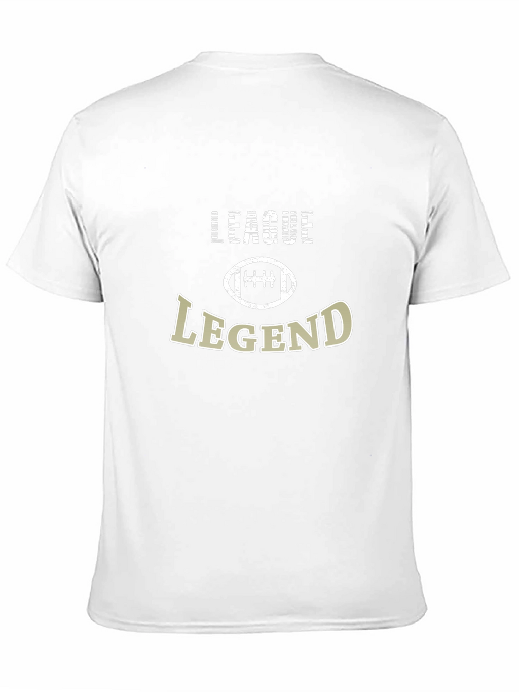 League Legend Football Graphic Tee - Black