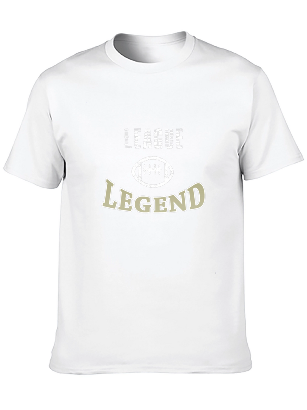 League Legend Football Graphic Tee - Black