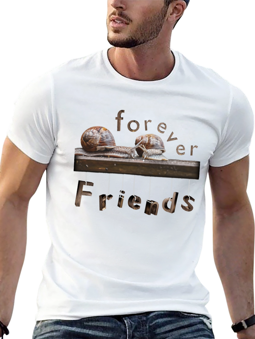 Forever Friends Snail Graphic Tee