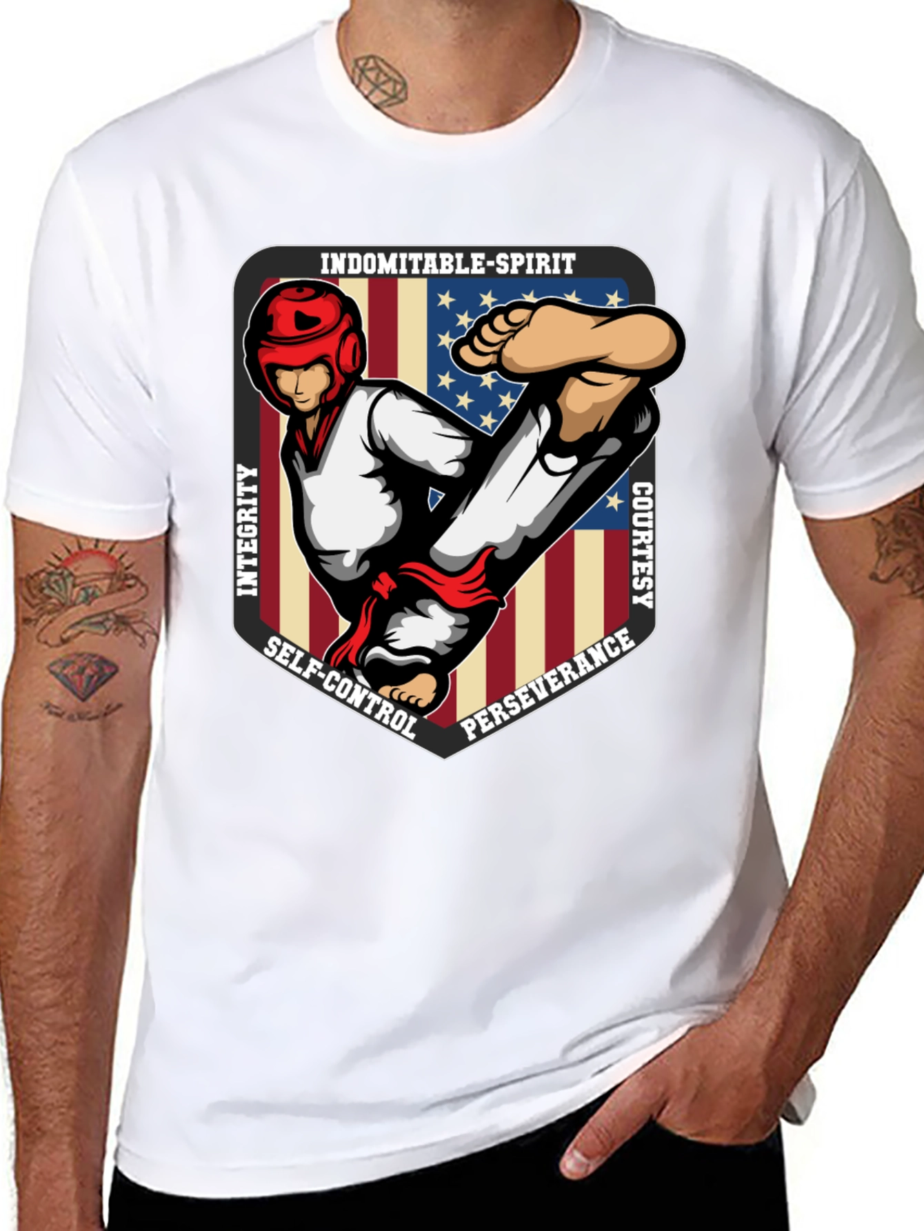 Indomitable Spirit Martial Arts T-Shirt