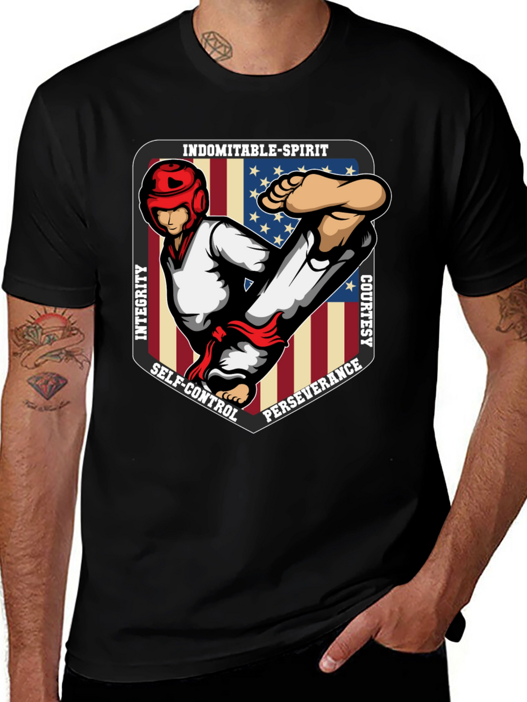 Indomitable Spirit Martial Arts T-Shirt