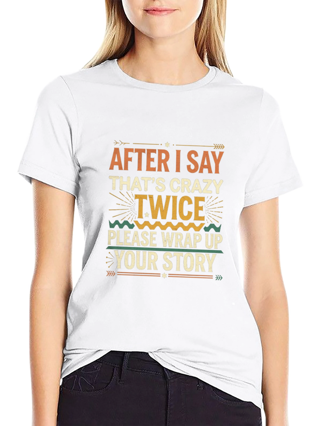 Crazy Twice Funny Graphic Tee