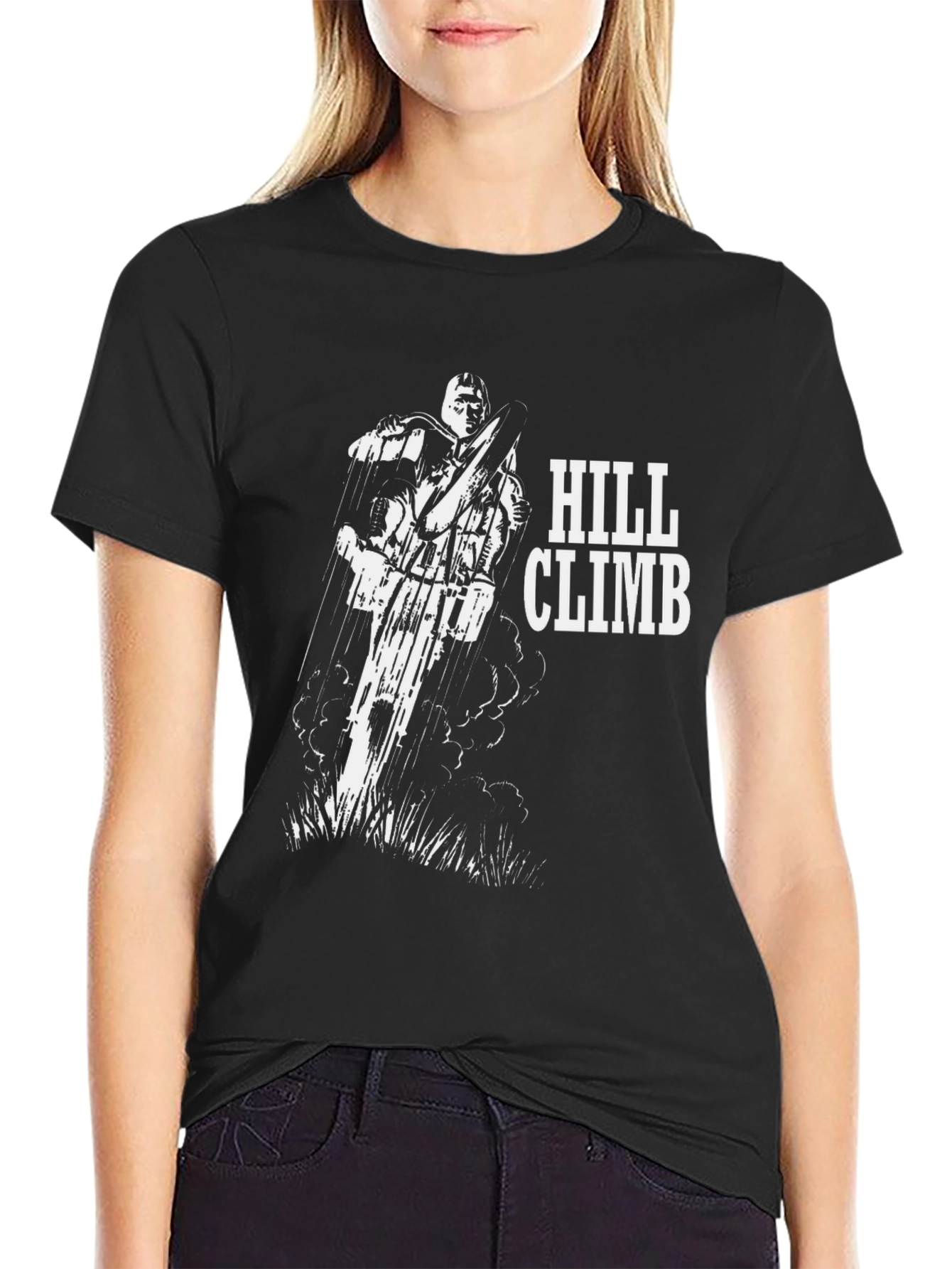 Hill Climb T-Shirt - Mountain Bike Design
